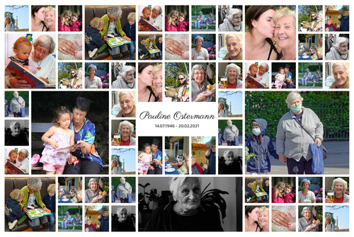Collage de Recuerdo Premium: Crea un homenaje personalizado y emotivo