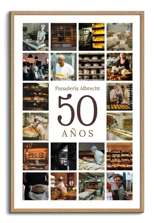 Collage de fotos número 50 aniversario de empresa