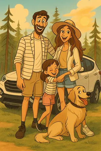 Foto convertida en estilo Disney Clásico