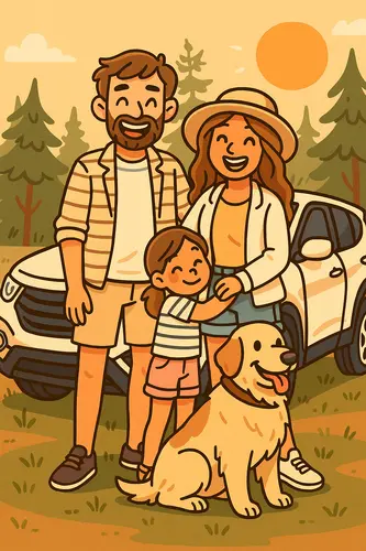 Foto convertida en estilo Pegatina