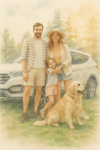 Foto convertida en estilo Acuarela